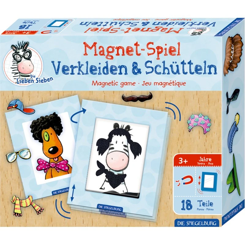Die lieben Sieben Magnetspiel Verkleiden & Schütteln
