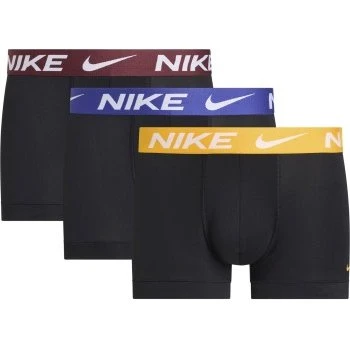 Nike Everyday Essentials Micro Trunks 3er-Pack Schwarz/Gelb XL