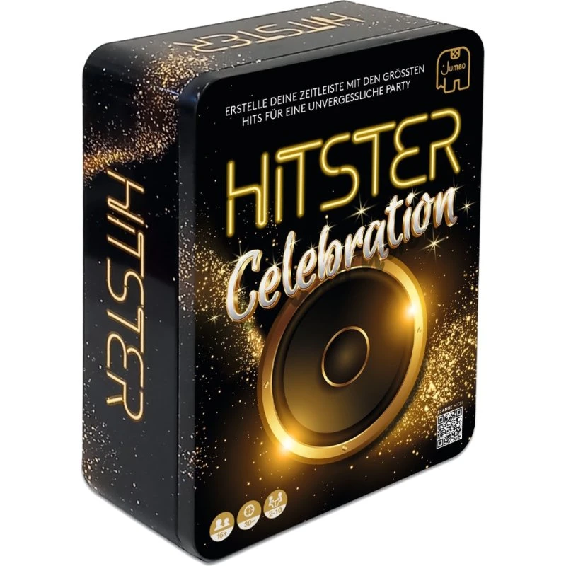 Jumbo Hitster Celebration - Musik-Party-Spiel für 2-10 Spieler