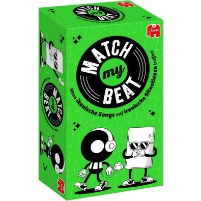 Jumbo Spiele Match My Beat Original - Musik Party Spiel
