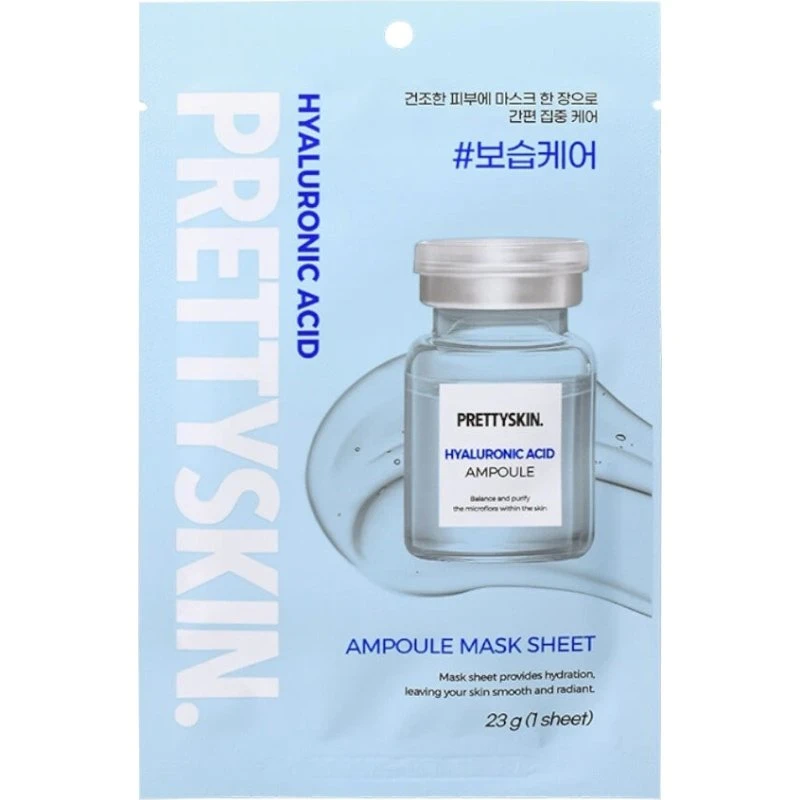 Pretty Skin Ampoule Mask Sheet Hyaluronsäure - 23g