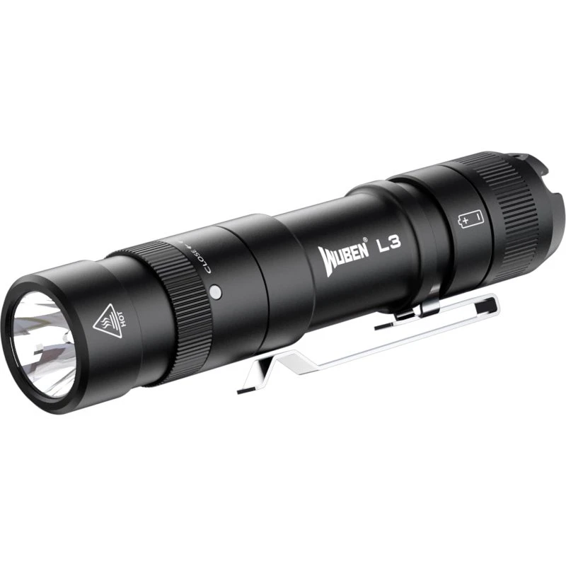 Wuben L3 Black Taschenlampe 3000 Lumen