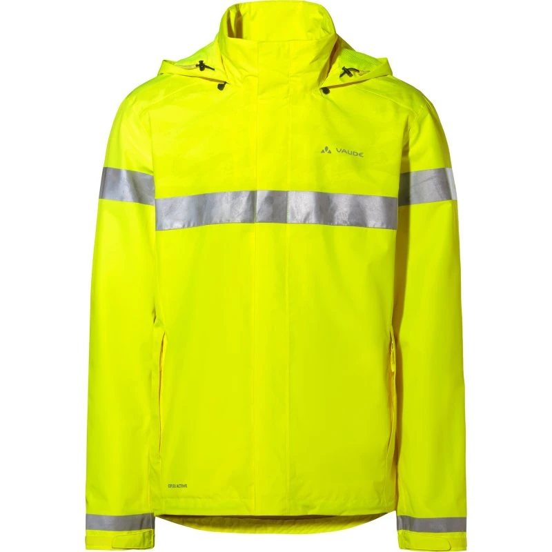 VAUDE Luminum Herren Regenjacke - Wasserdicht & Sichtbar