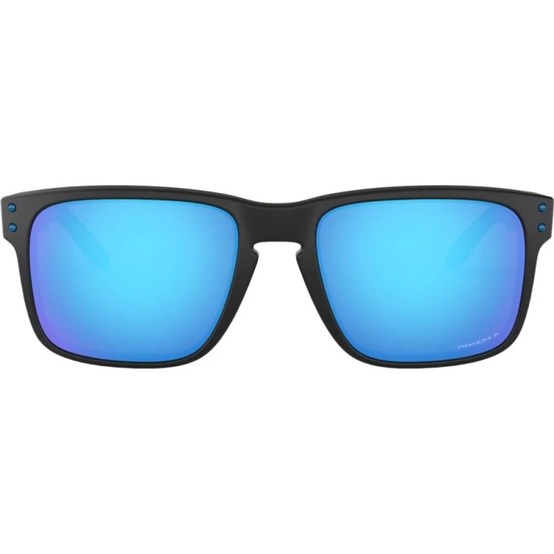 Oakley Holbrook Sonnenbrille Matte Black mit Prizm Sapphire Polarized