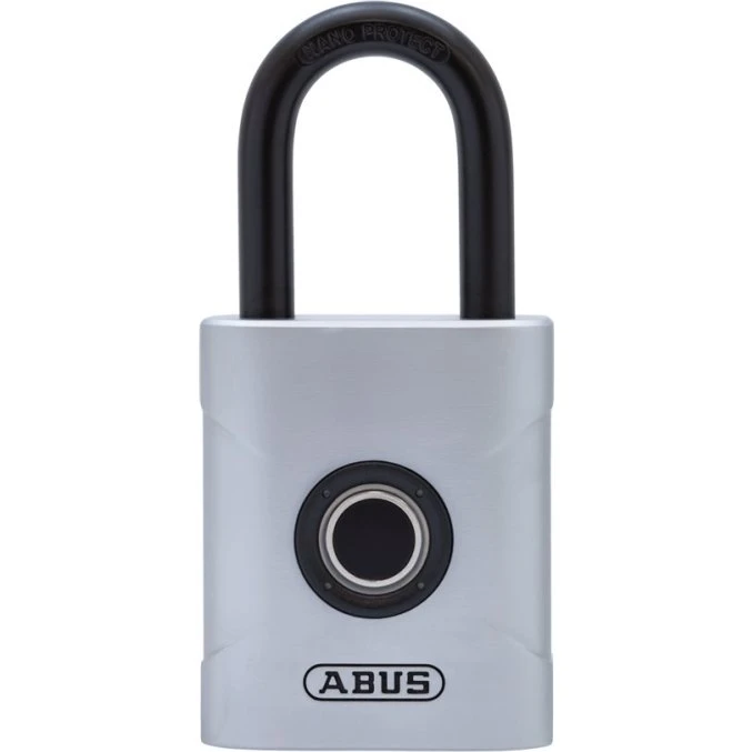 ABUS Touch 57/50 Fingerabdruck-Schloss, Silber