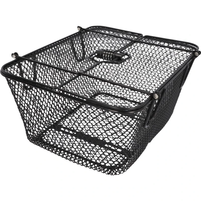 Fischer Gepäckträgerkorb PLUS Safe schwarz