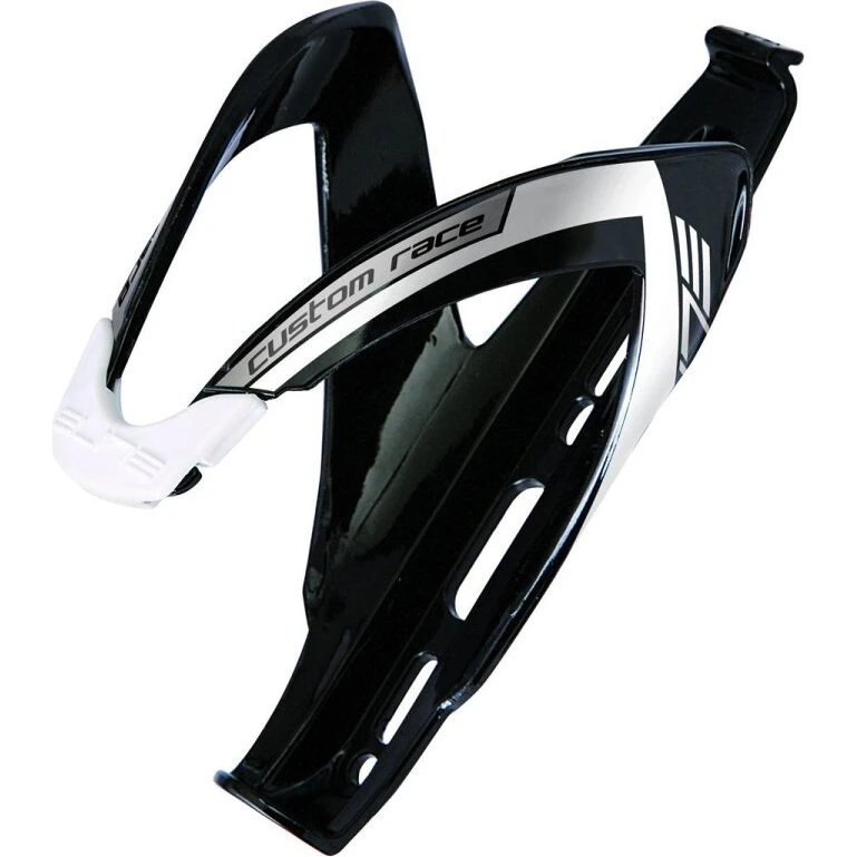 Elite Custom Race Flaschenhalter schwarz/weiß glanz