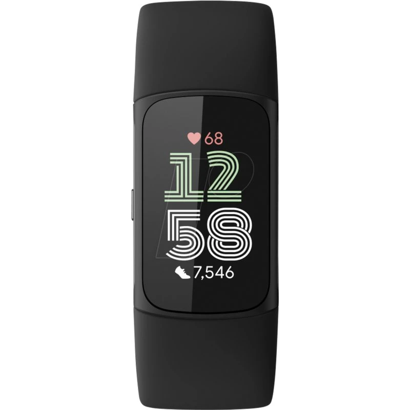 Fitbit Charge 6 Fitness-Tracker, Obsidian/Schwarz