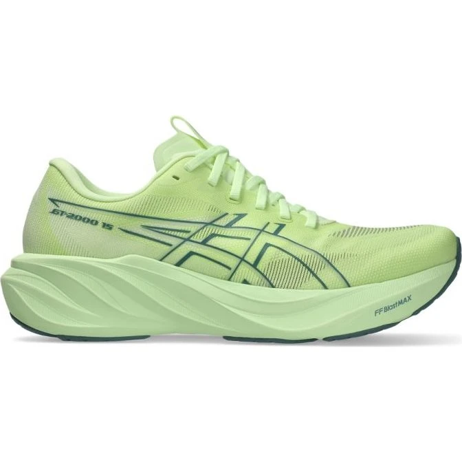 ASICS GT-2000 15 Laufschuhe Hellgrün/Dunkelblau, Gr. 46.5