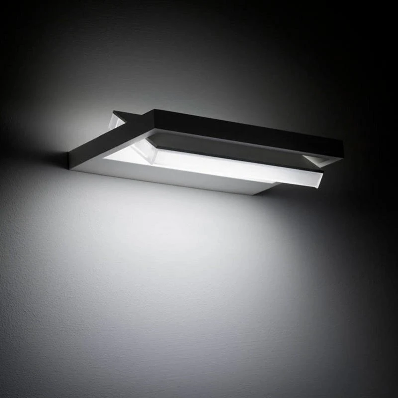 Stilnovo Tablet W1 LED-Wandleuchte, 24 cm, Weiß