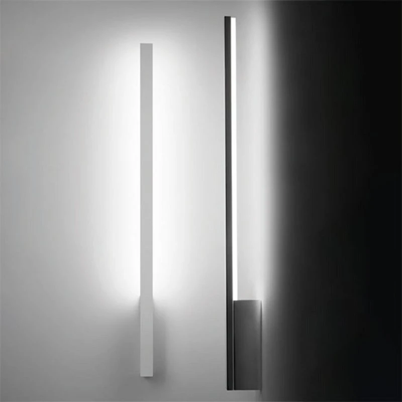 Stilnovo Xilema W1 LED-Wandleuchte, Weiß, Minimalistisch