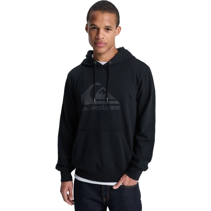 Quiksilver Comp Logo Kapuzensweatshirt schwarz