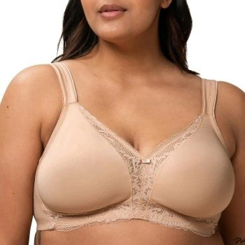 Triumph Modern Lace Cotton Soft BH Beige 85D