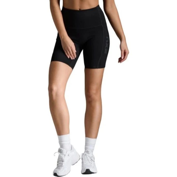 2XU Form Stash Hi-Rise Fahrradhose Damen - Schwarz