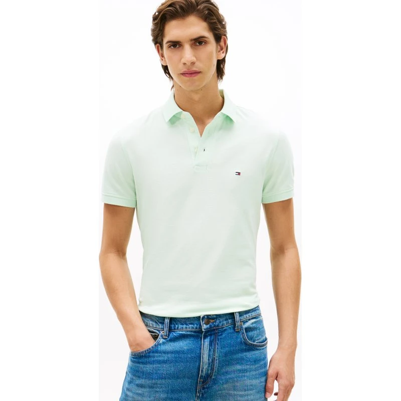 Tommy Hilfiger Poloshirt 1985 Slim Polo in Grün