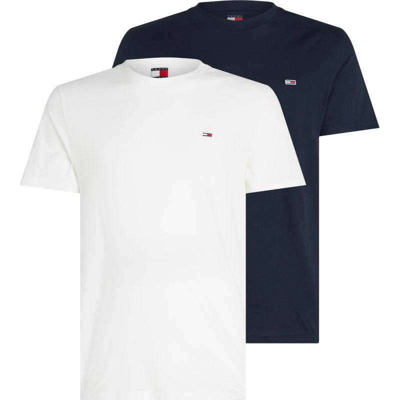 Tommy Jeans T-Shirt Set TJM XSLIM 2er-Pack Slim Fit