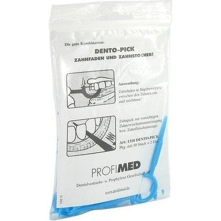 Dento Pick Zahnpick Zahnseide 50 St