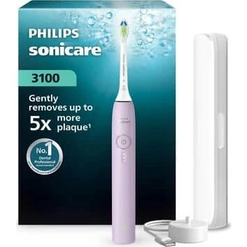 Philips Sonicare 3100 Elektrische Zahnbürste, Lila, HX4033/27