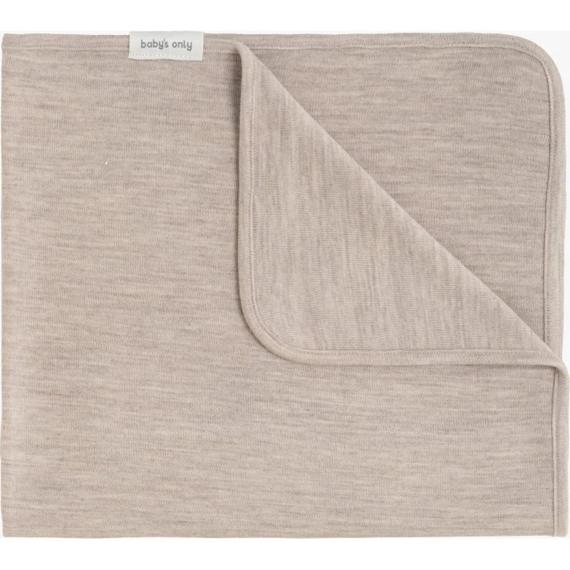 Baby's Only Merino Fine Meadow Decke, Ecru, 70x95 cm