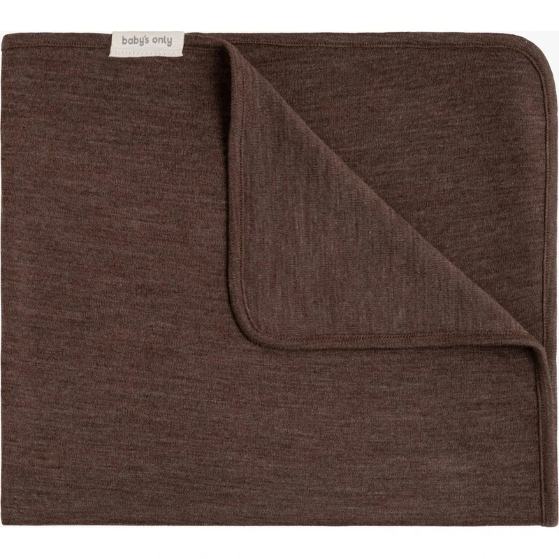 Baby's Only Merino Fine Meadow Decke, Taupe, 70x95 cm