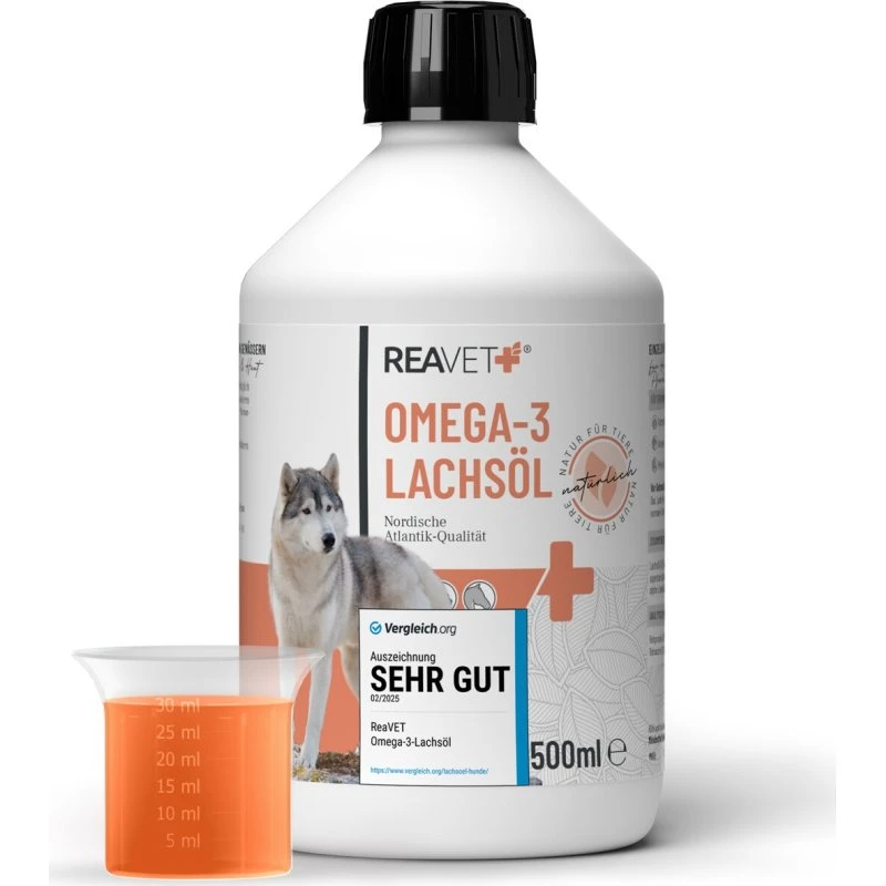 REAVET Omega-3 Lachsöl 500ml