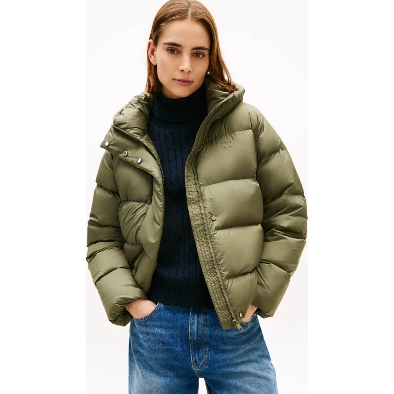 Tommy Hilfiger Steppjacke MODERN DOWN REG JACKET Grün