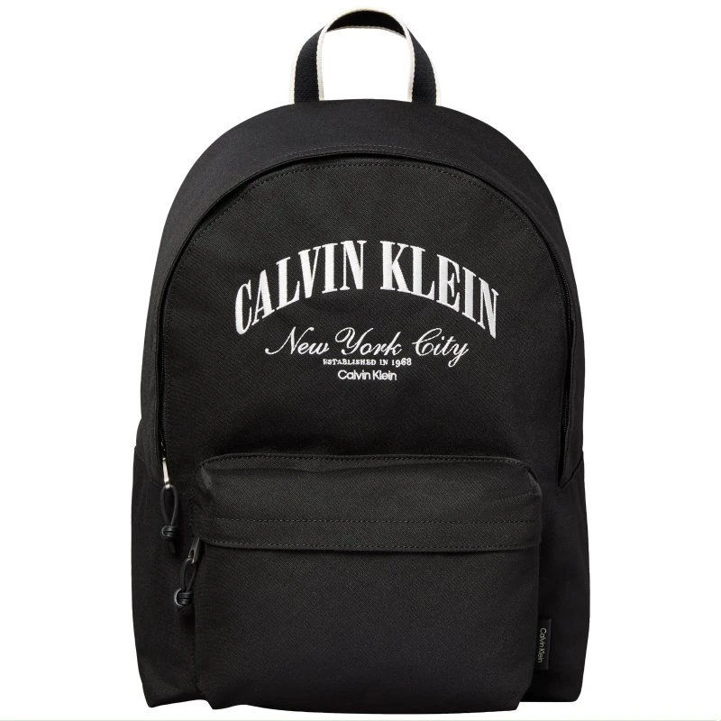 Calvin Klein Rucksack Graphic Capsule Round Backpack - Schwarz