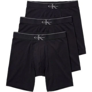 Calvin Klein 3er Pack Boxer Briefs Monogram Baumwolle Schwarz