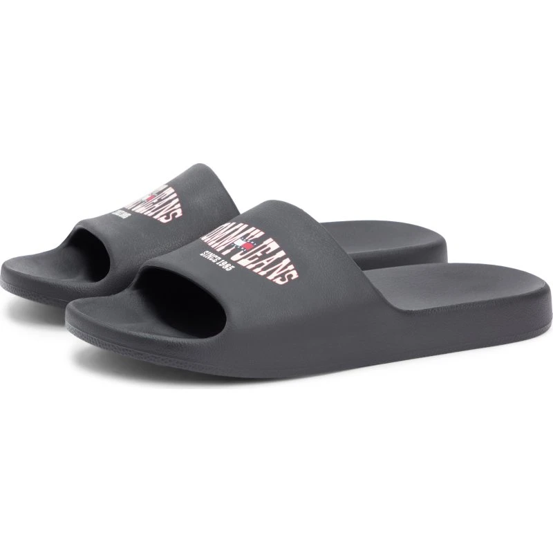 Tommy Jeans TJM INJECTED SANDAL Pantolette Schwarz