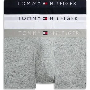 Tommy Hilfiger Trunks 3er Pack Original Marine/Grau/White Large