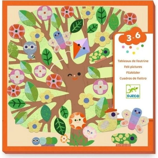 Djeco Bastelpackung Jahreszeiten 3–6 Jahre
