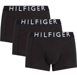 Tommy Hilfiger 3er Pack Trunks Schwarz Baumwolle Medium