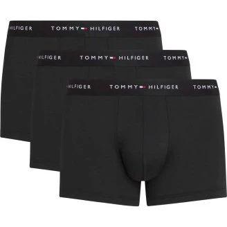 Tommy Hilfiger Signature Logo Microfibre Trunk Schwarz, 3er Pack, XL