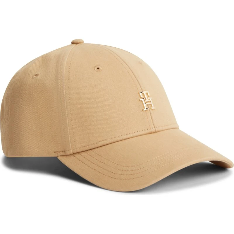 Tommy Hilfiger Baseball Cap Elevated Chic Beige