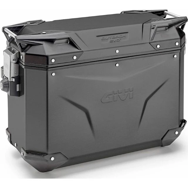 Givi Monokey® Cam-Side Alukoffer Outback Evo 37 Lt schwarz rechts