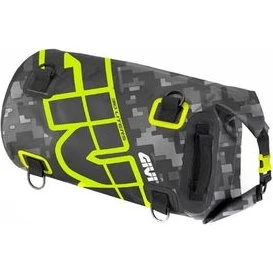 Givi Easy-T Wasserdichte Gepäckrolle 30L gelb/camouflage