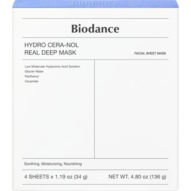 Biodance Hydro Cera-nol Real Deep Mask Set (4 Stück)