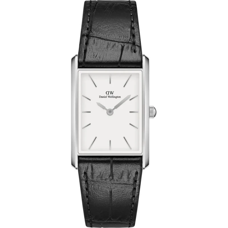 Daniel Wellington DW00100697 Quadratuhren-Modell Silber/Weiß