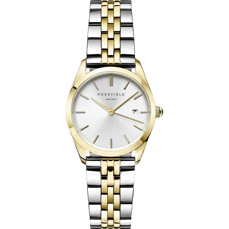 Rosefield Ace XS ASDSSG-A16 Damenuhr 29 mm Silber-Gold Bicolor