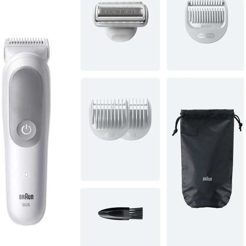 Braun Series 5 80789712 Bodygroomer Hellgrau