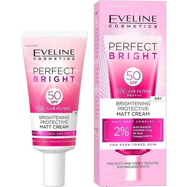 Eveline Perfect Bright SPF50 Matt-Creme 30ml