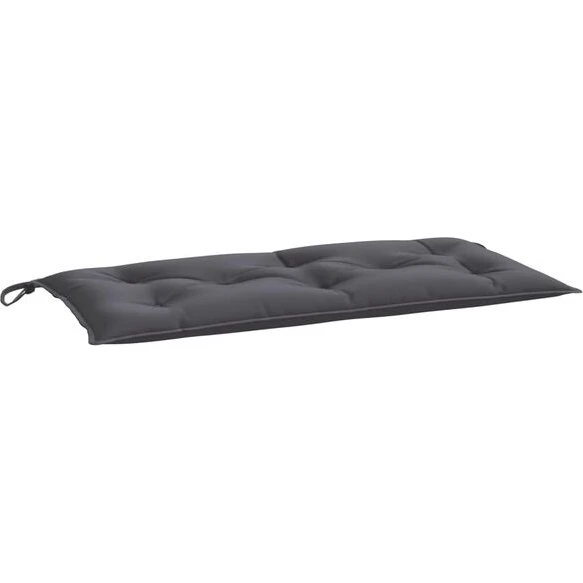 vidaXL Gartenbank-Auflage Anthrazit 110x50x7 cm