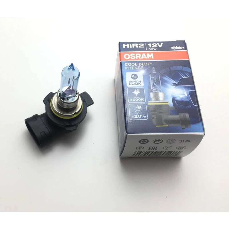 CBI HIR2 55W 12V PX22d 9012 Cool Blue