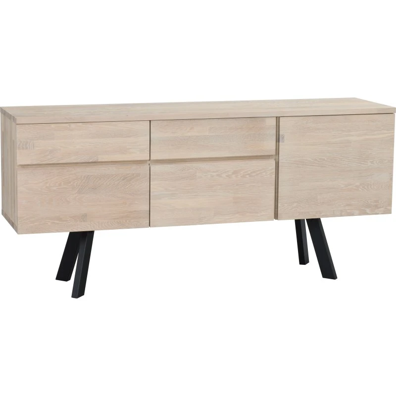 Rowico Sideboard FRED weiß pigmentiert 170 cm
