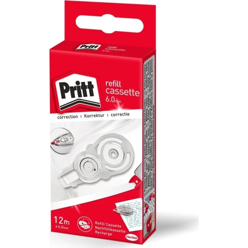 Pritt Refillkassette Flex für Korrekturroller, 6 mm x 12 m