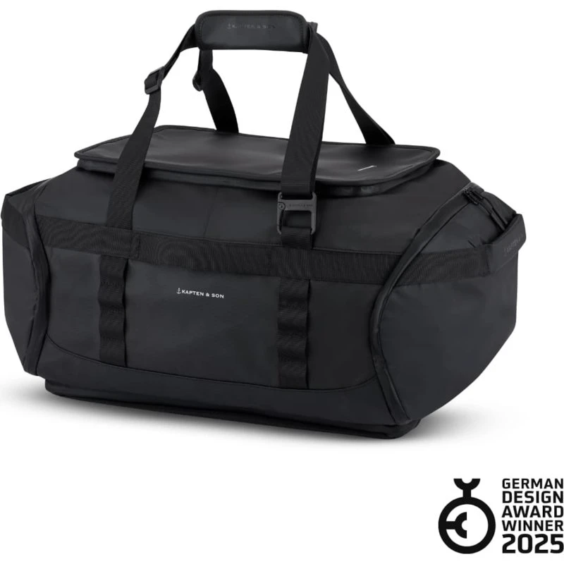Kapten & Son Lisbon Duffle Rucksack M Schwarz