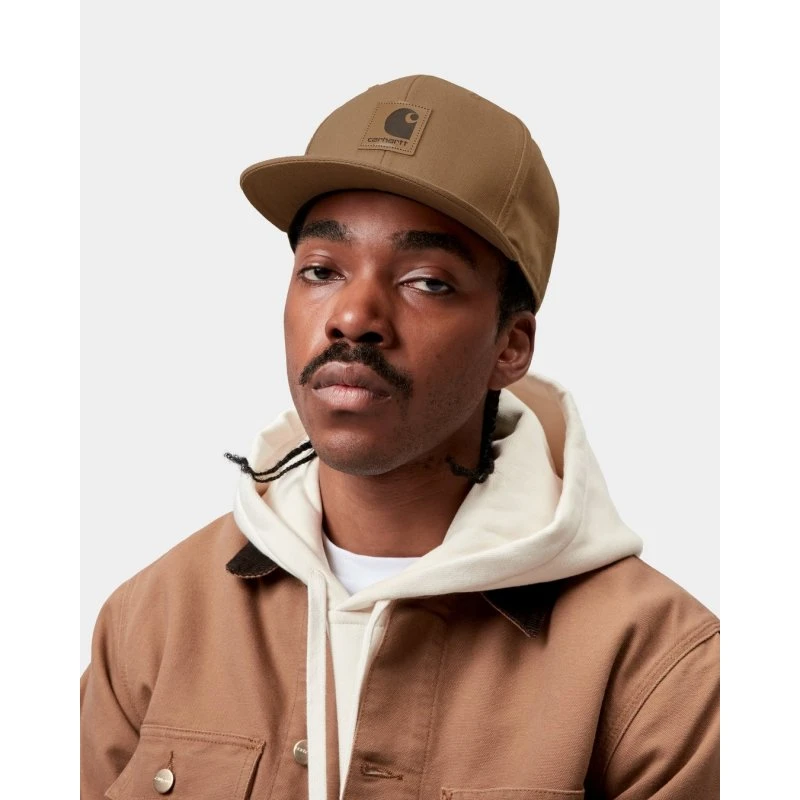 Carhartt WIP Logo Cap Hamilton Brown