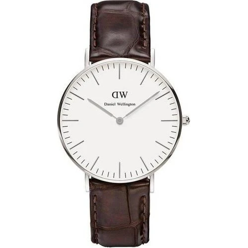 Daniel Wellington Classic York Damenuhr 0610DW 36 mm Silber