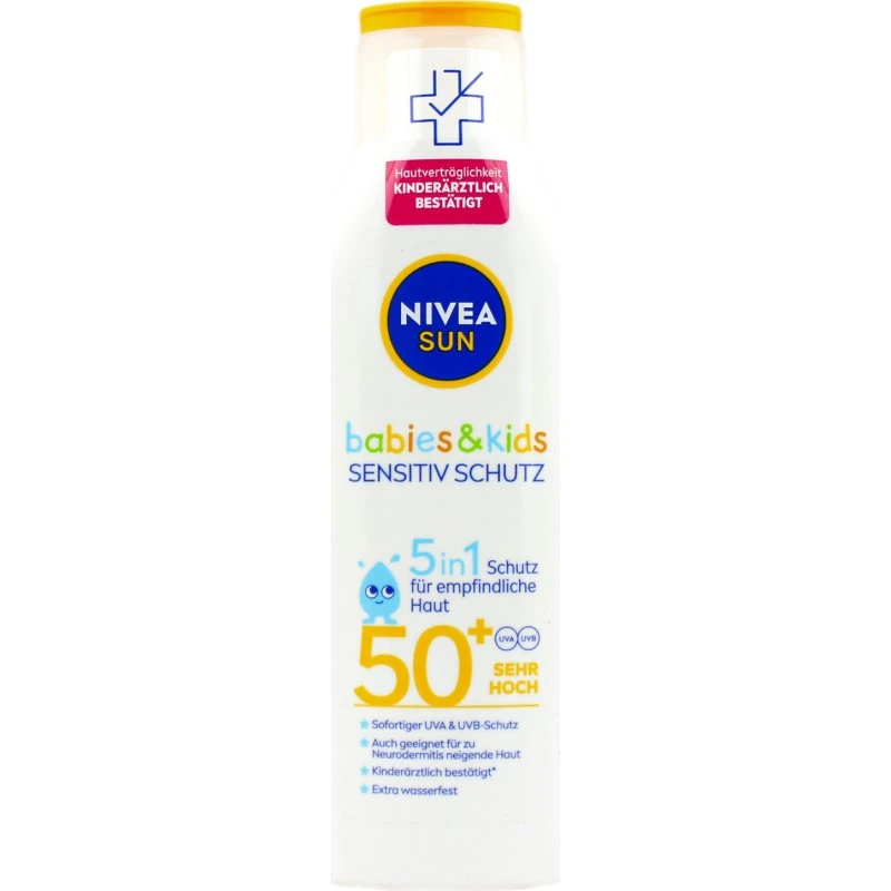 Nivea Sun Babies & Kids Sensitiv Schutz LSF50+ 200ml