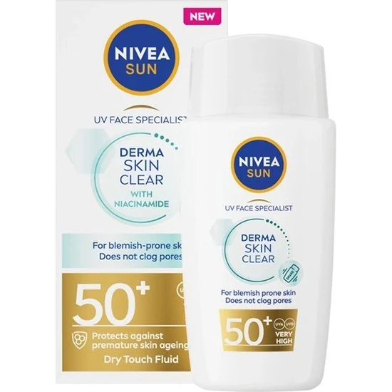 NIVEA UV Face Specialist Derma Skin Clear SPF50+ 40ml